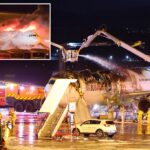 Passenger plane catches fire on South Korea runway, at least 7 injured