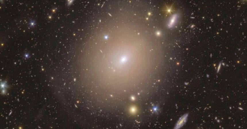 Rare 'Einstein Ring' Of Light Seen Around Nearby Galaxy