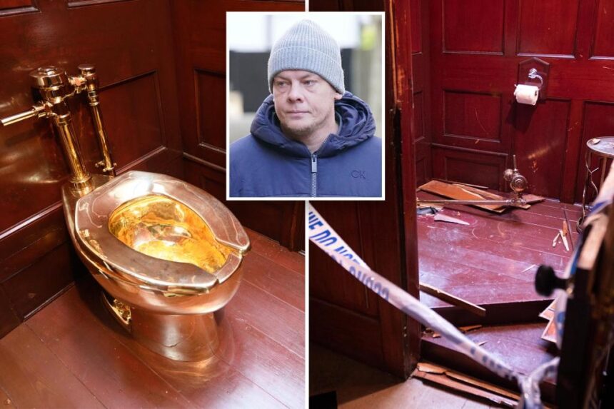 Golden toilet thieves found guilty in Blenheim Palace heist