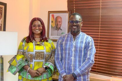 I'll stand by your side - New Deputy GTA CEO Abeiku Santana to Maame Efua Houadjeto