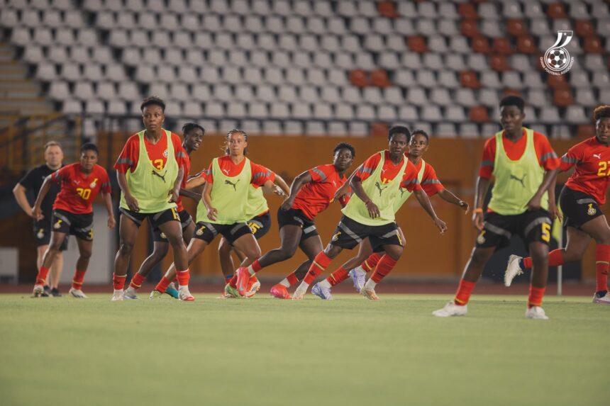 Black Queens hold final training session ahead of first Cote d'Ivoire friendly
