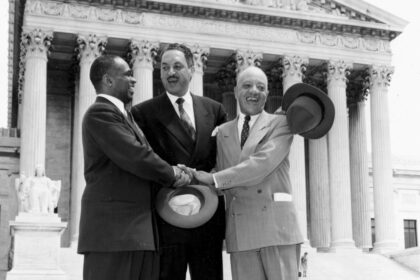 May 17, Supreme Court strikes down school segregation