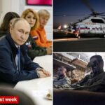 Putin’s helicopter came under fire from Ukrainian drones during Kursk visit, Kremlin admits