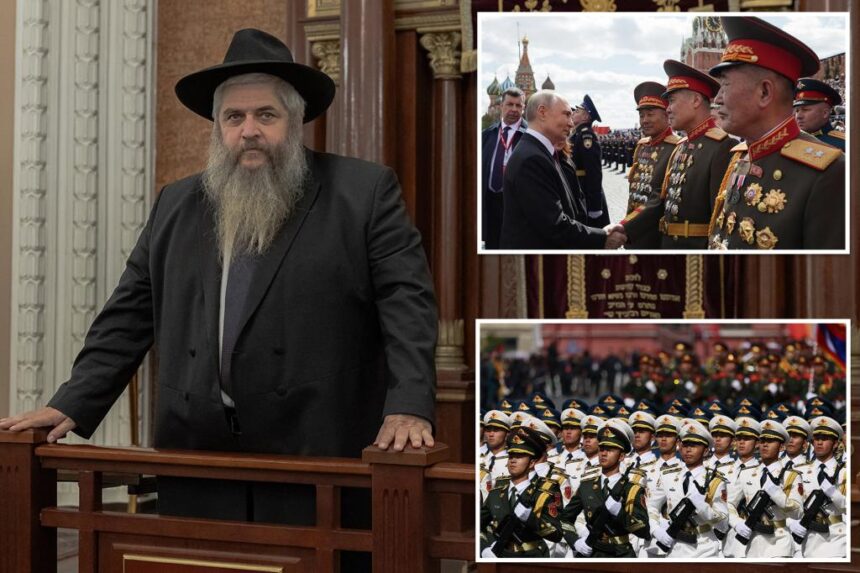 Ukraine’s chief rabbi warns of new 'axis of evil' as Moscow celebrates anniversary of WWII’s end in Europe with US adversaries