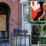 Ukrainian man charged over fire at British PM Keir Starmer's house
