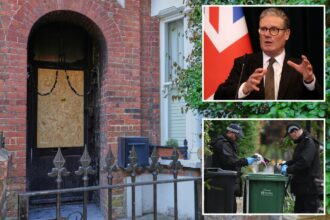 Ukrainian man charged over fire at British PM Keir Starmer's house