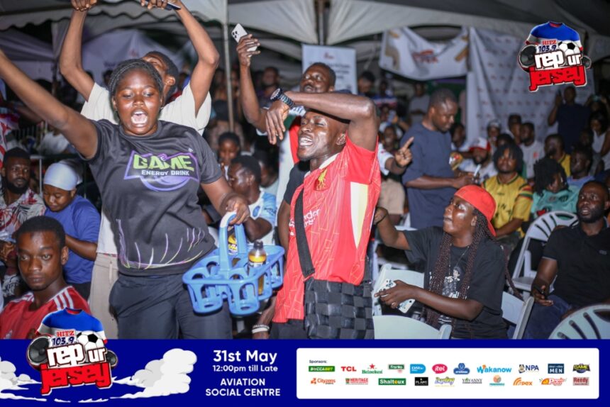 Video: Hitz FM's Rep Ur Jersey ends in style as fans jam to afterparty beats