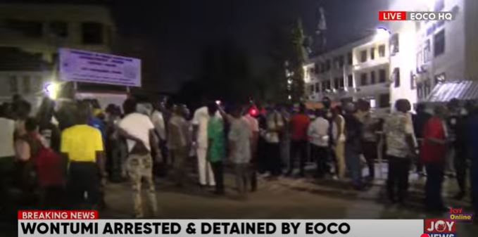 We're not leaving until EOCO releases Wontumi - NPP supporters vow