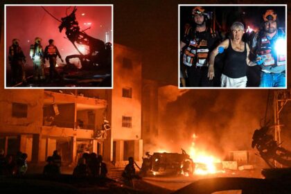 2 injured in Iranian strikes on Israeli cities in another night of terror