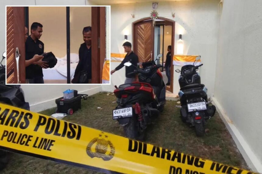Australian man shot to death at villa on tourist island of Bali