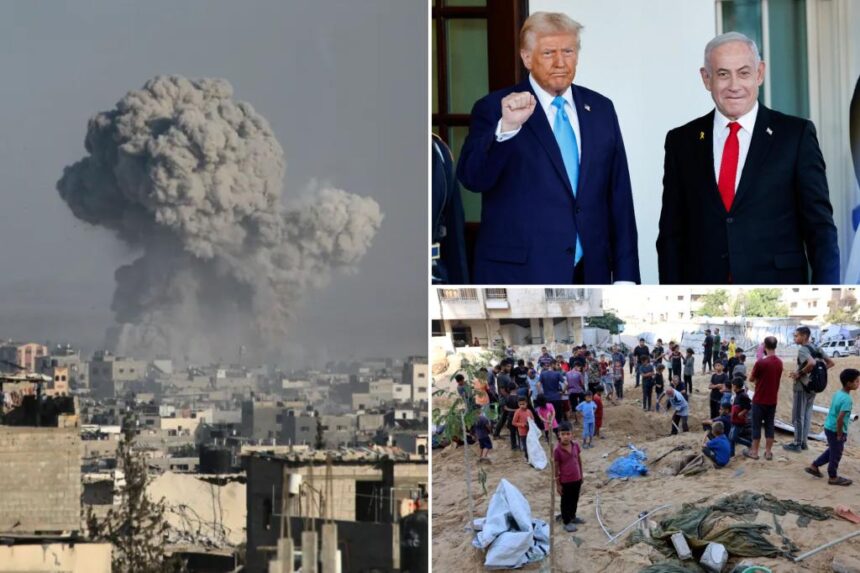 Israel orders northern Gaza evacuations as Trump calls for Hamas war to end