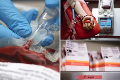Woman with ultra-rare blood type is only compatible with herself