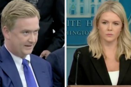 Fox Reporter Confronts Karoline Leavitt Over Bondi's Epstein Comment