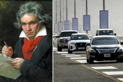 This country's highway 'plays' Beethoven's Ninth Symphony when you drive over it