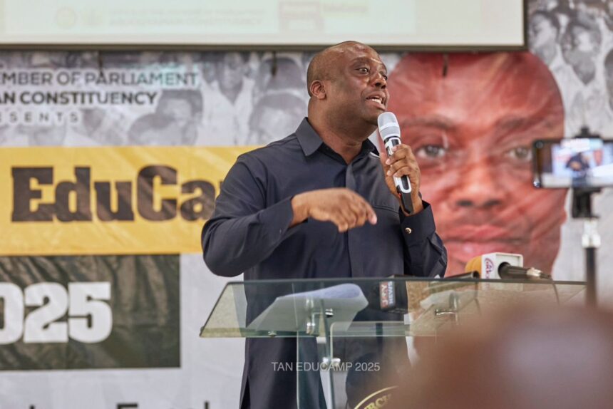 Deputy Finance Minister thanks partners for supporting Ampem EduCamp 2025 in Asuogyaman