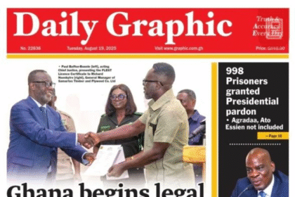 Today's Front pages: Tuesday, August 19, 2025