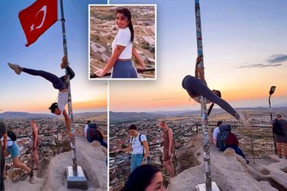 Wannabe influencer facing jail time for stunt dancing on Turkish flag