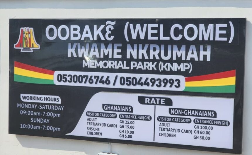 Kwame Dadzie: Who sanctioned ‘Oobakɛ’ signage change at Nkrumah Park?