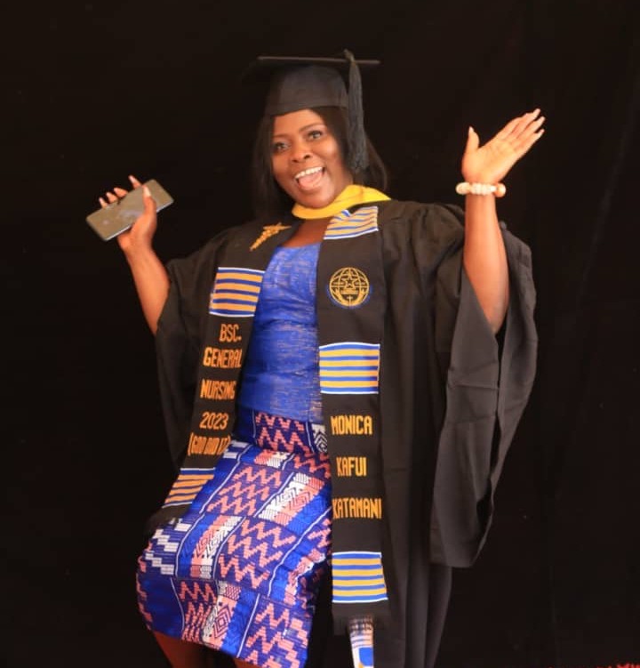Against All Odds: Monica Kafui’s Triumphant Journey to Becoming a Registered Nurse